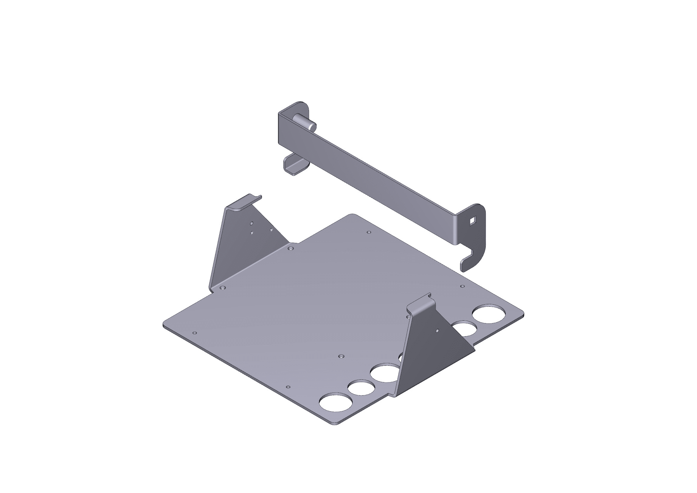 CAME - Leva sblocco coperchio GPX40 per barriera.