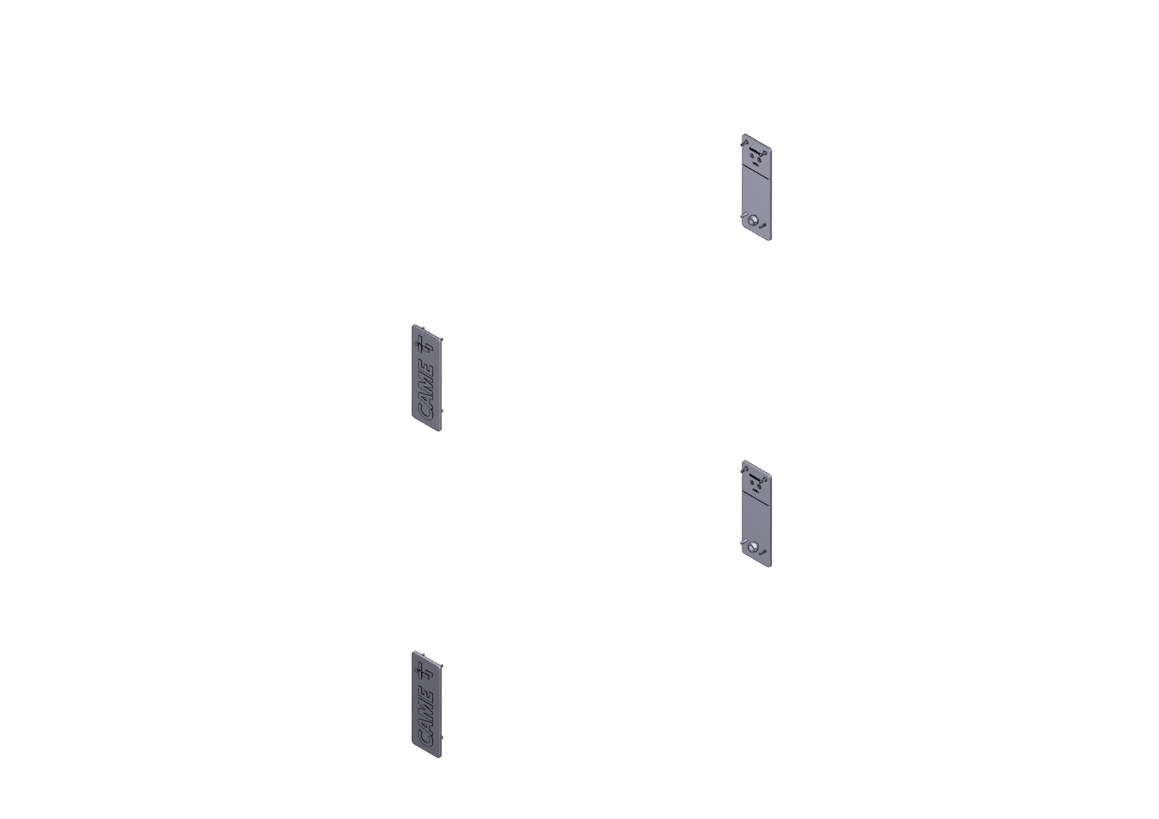 CAME - Copriforo fotocellula GT4-GX4 4pz.