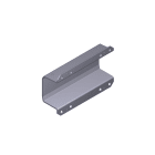 CAME - Flangia attacco asta GT4-GX4 per barriera. 88003-0072