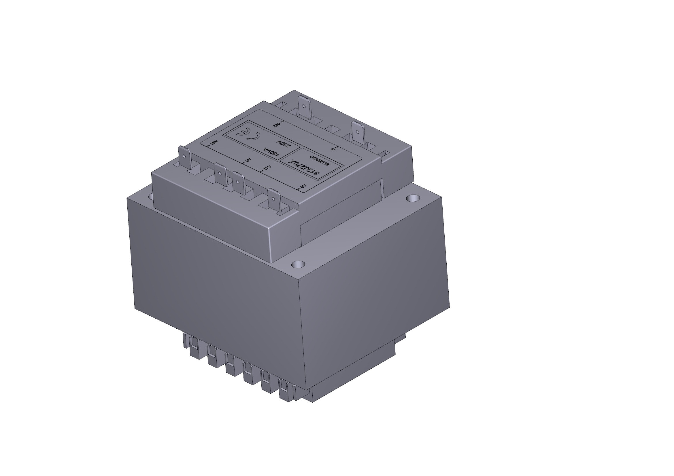 CAME - trasformatore zl392 per barriera.