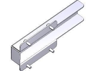 CAME - Flangia attacco asta barriera LT4. 88003-0136