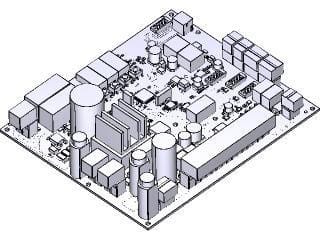 CAME - Scheda elettronica ZL392 versione C.