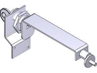 CAME - Gruppo serratura sblocco GT4 per porte residenziali e commerciali. 88003-0151