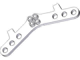 CAME - BRACCIO ATTACCO MOLLE LS6-LT6 88003-0219