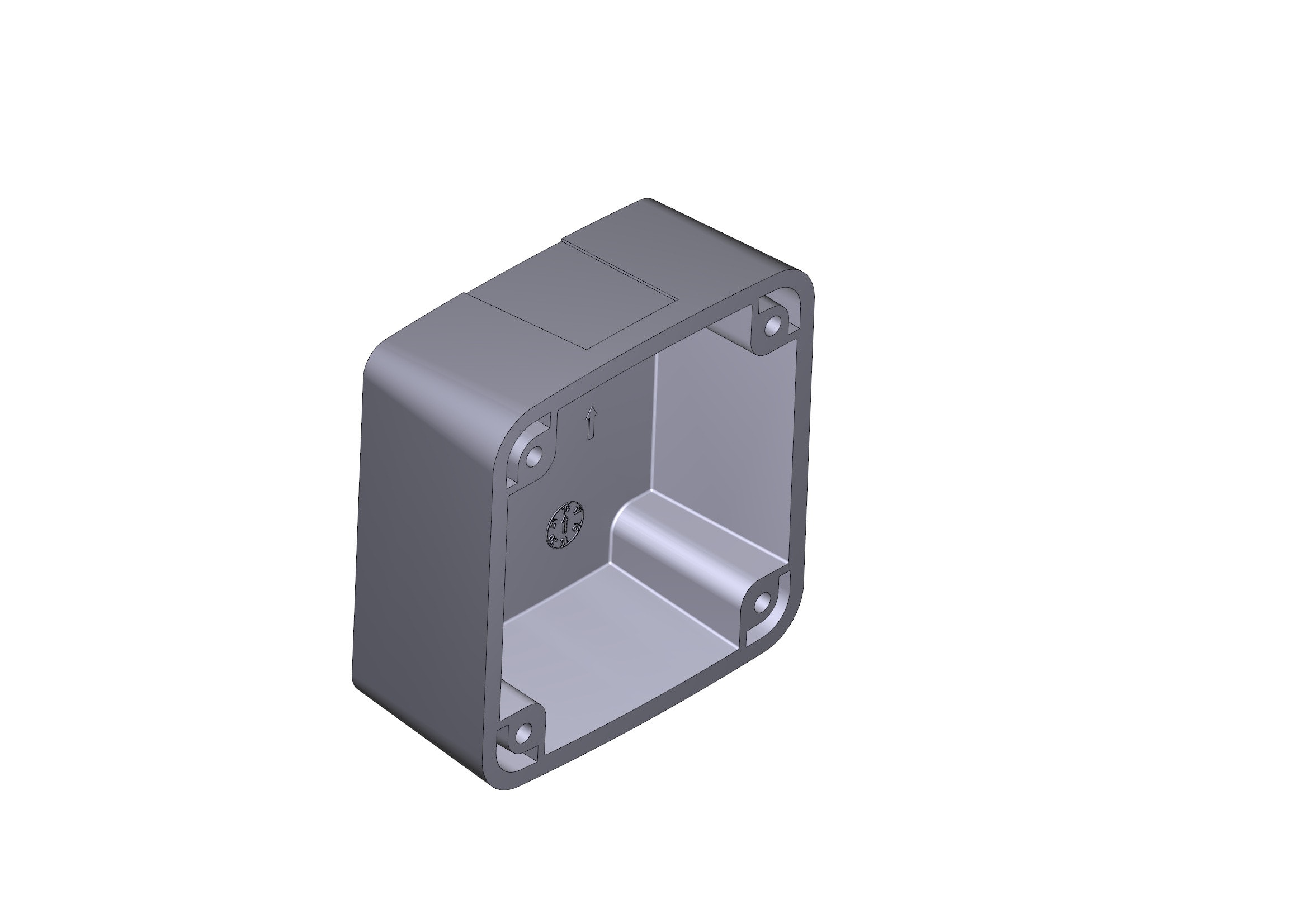 CAME - Corpo esterno selettore a chiave selc 2pz. 88006-0046