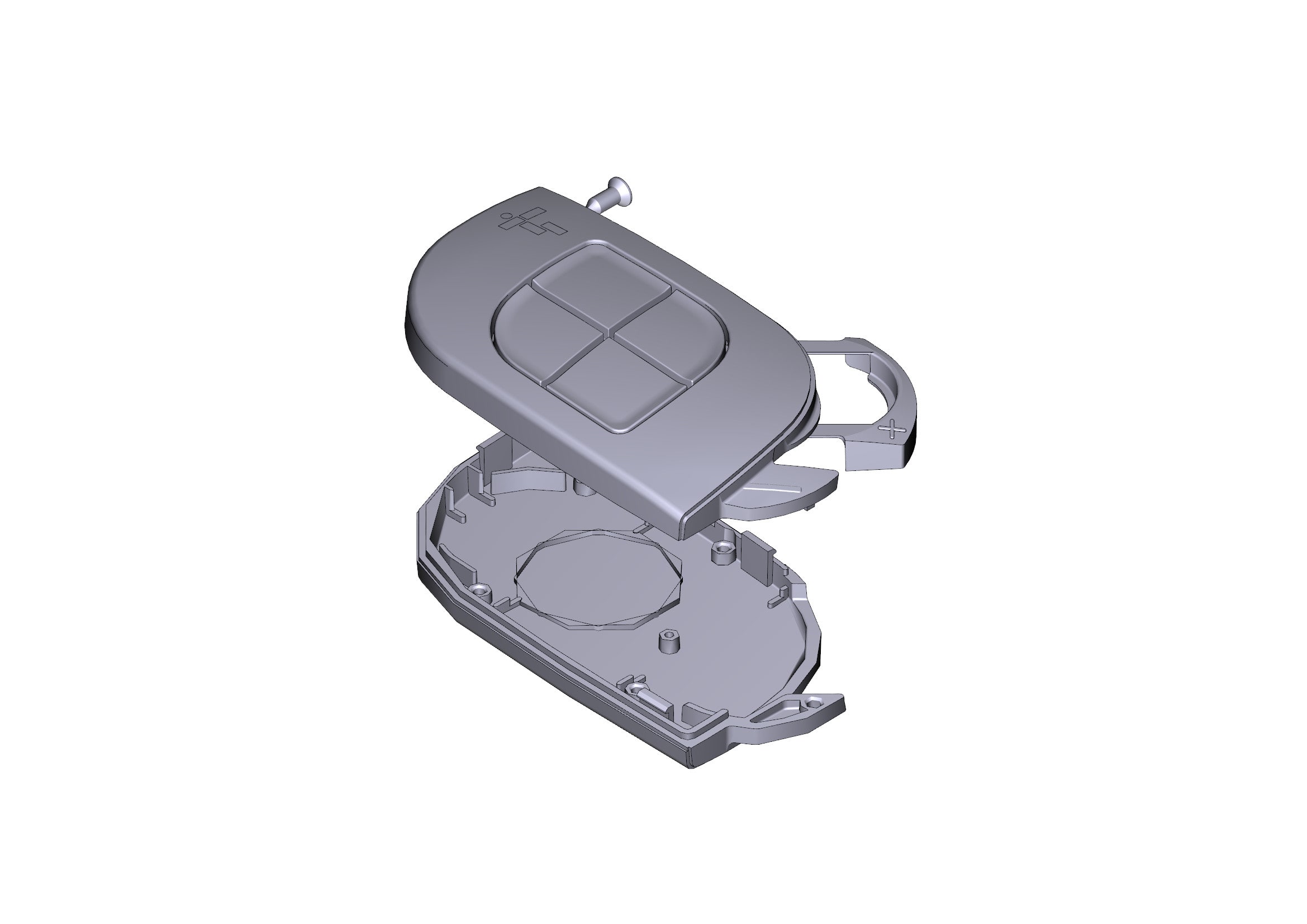CAME - gusci trasmettitore tts 5pz doppia frequenza