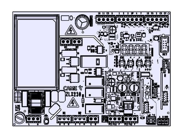 CAME - SCHEDA ELETTRONICA ZLX230M