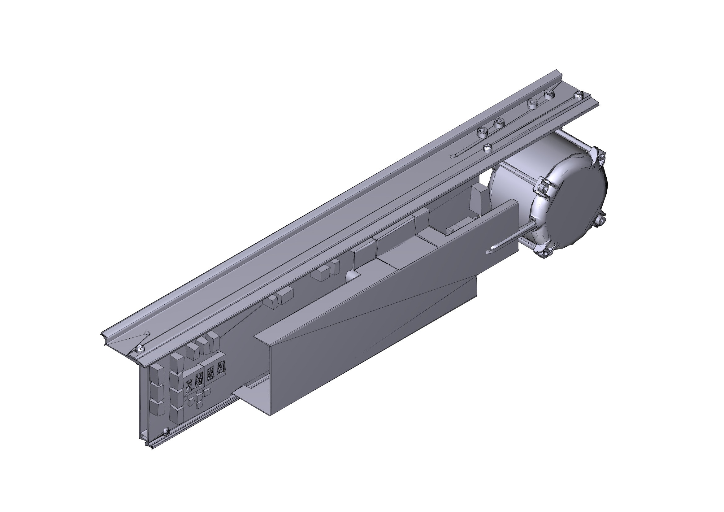 CAME - Gruppo comando trazione porta automatica fluo sl emergenc. 88018-0011