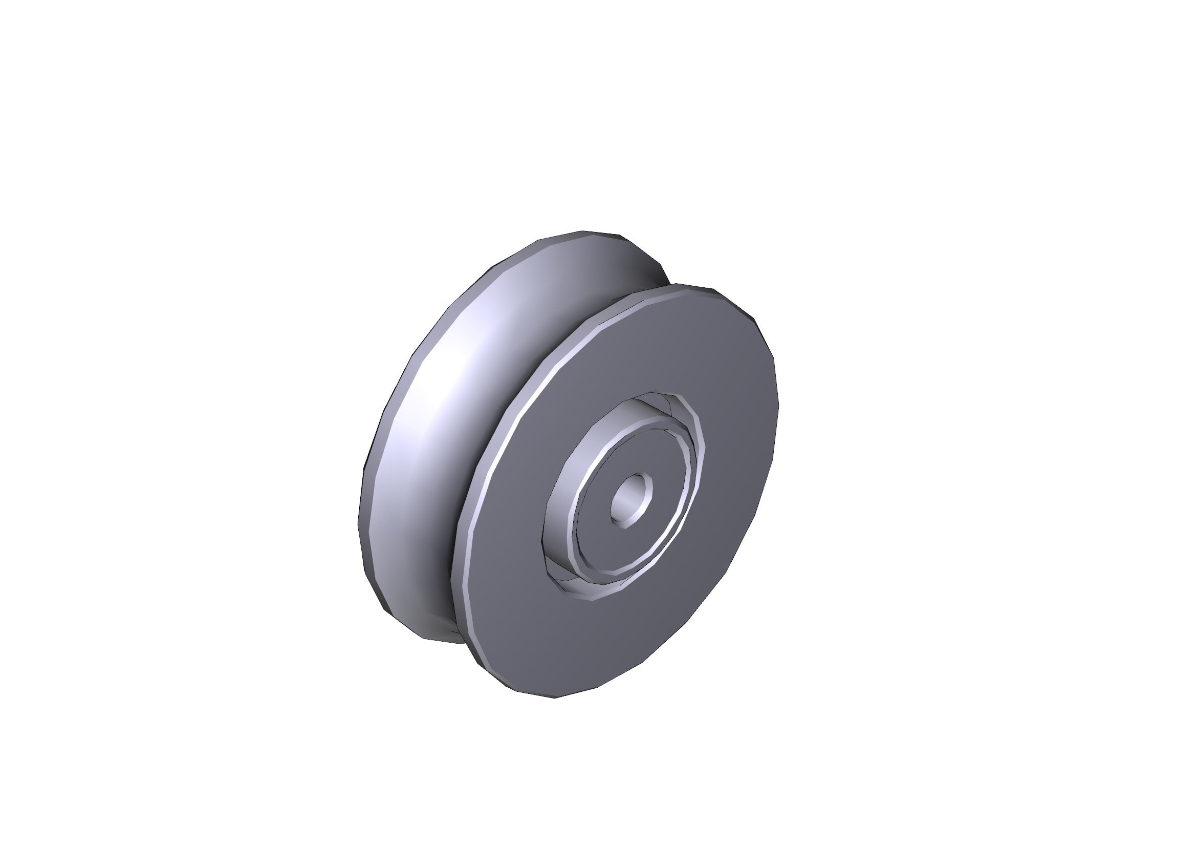 CAME - Ruota carrello porta automatica fluo SLH.