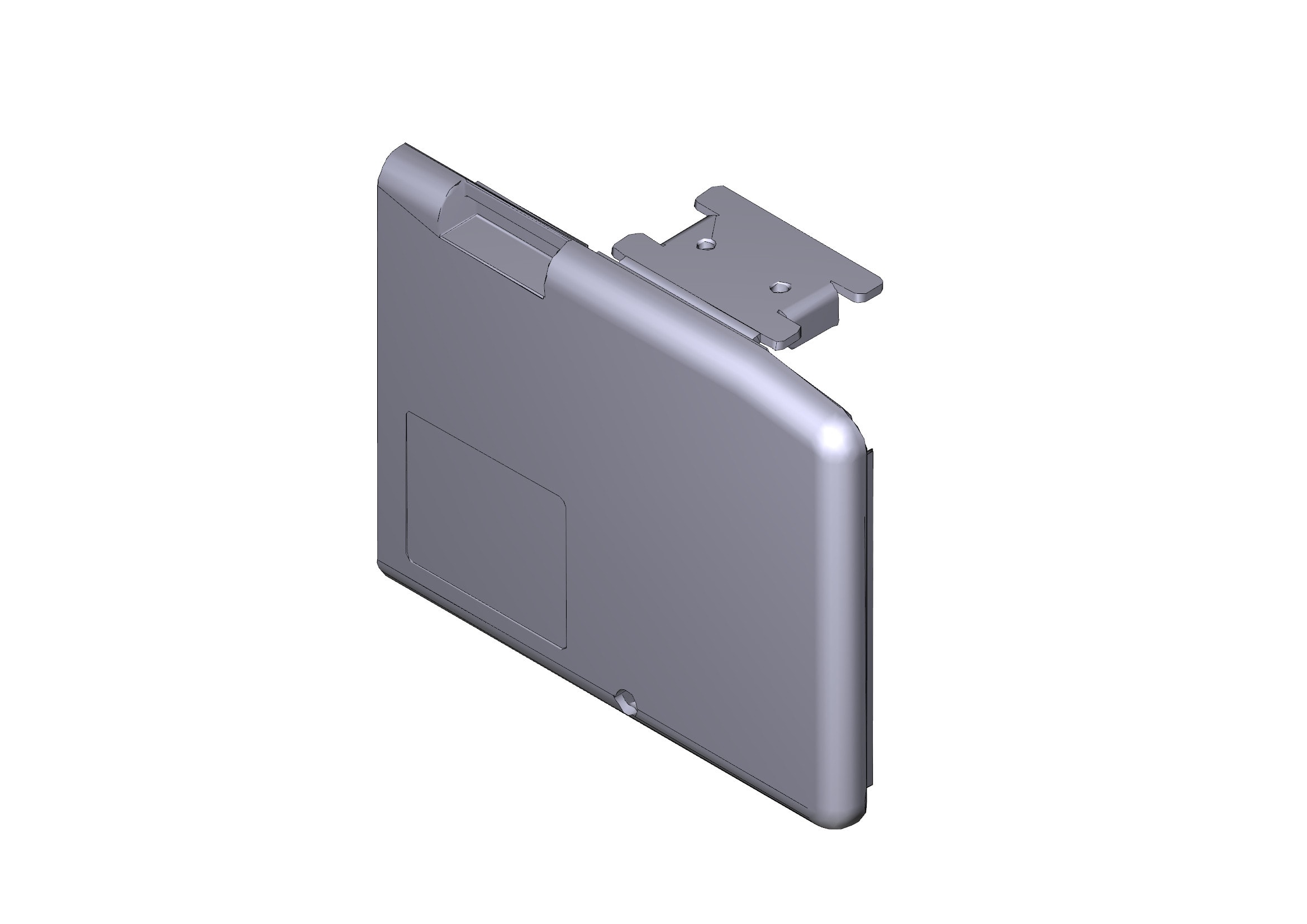 CAME - Testata e supporto sinistra porta automatica fluo SLB/SLS.