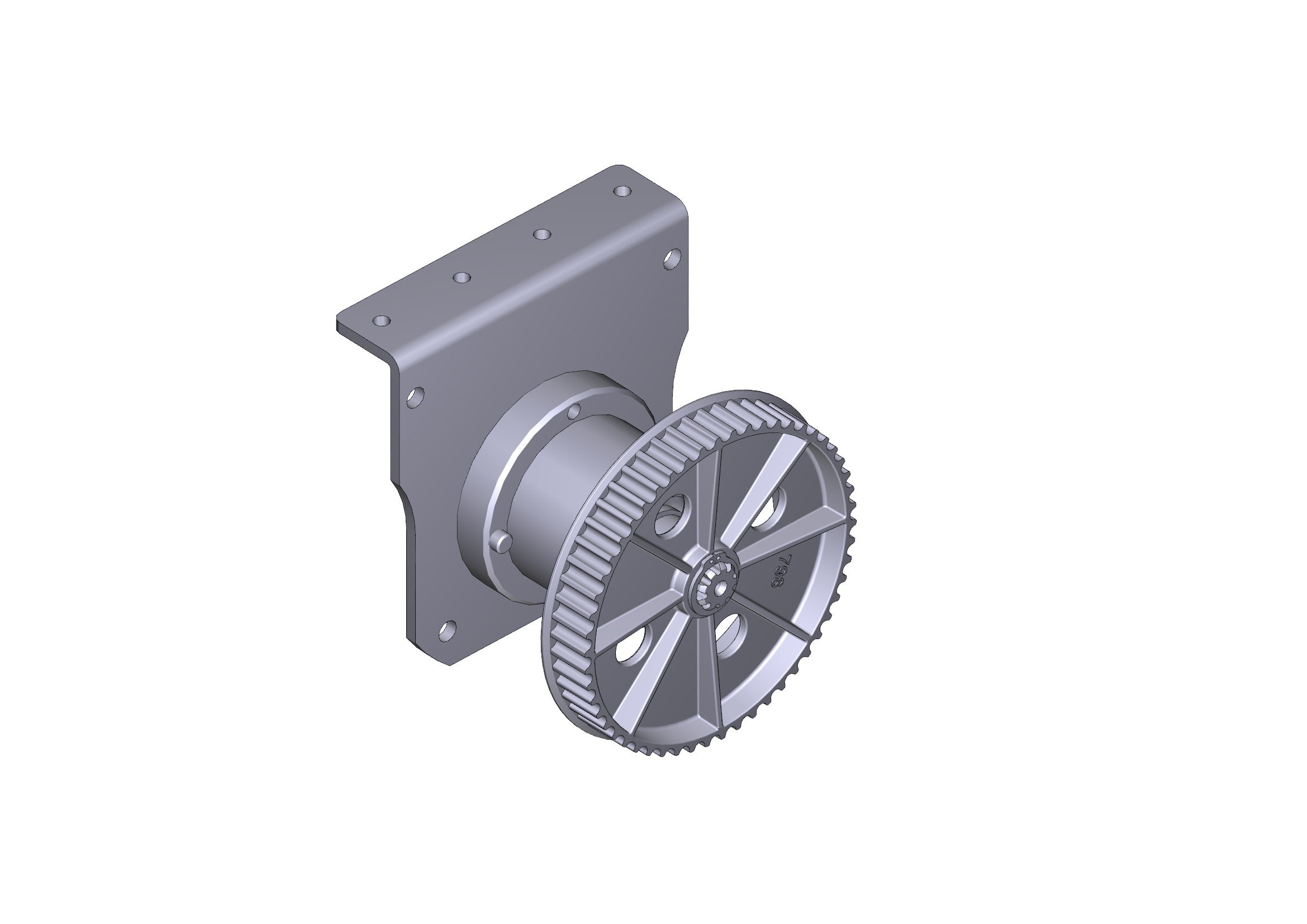 CAME - gruppo riduttore fluo magnum per automazione completa porta automatica. 88018-0049