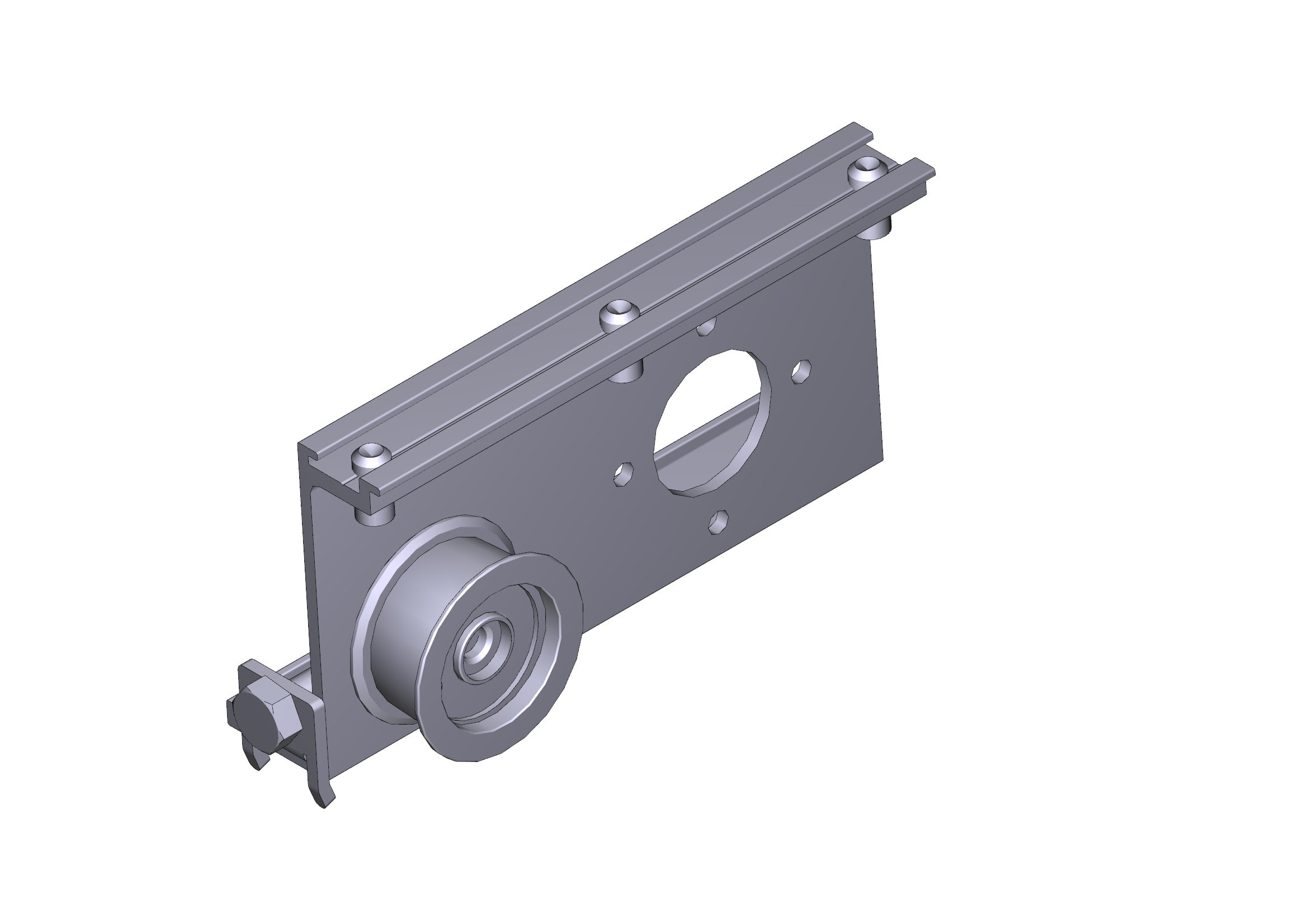 CAME - Gruppo rinvio destro porta automatica fluo SLT.