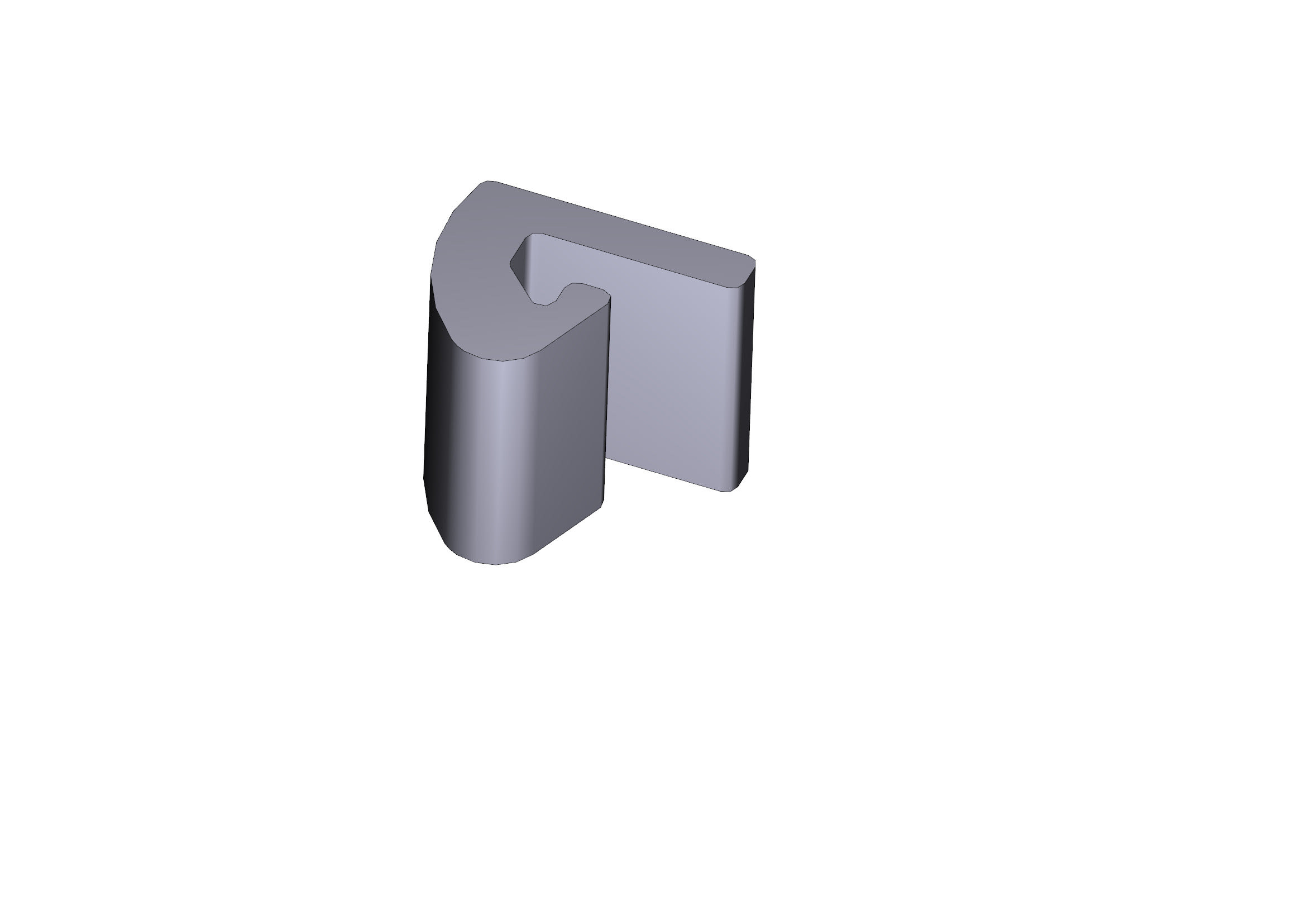 CAME - Guarnizione porta automatica carter 1m. 88018-0061