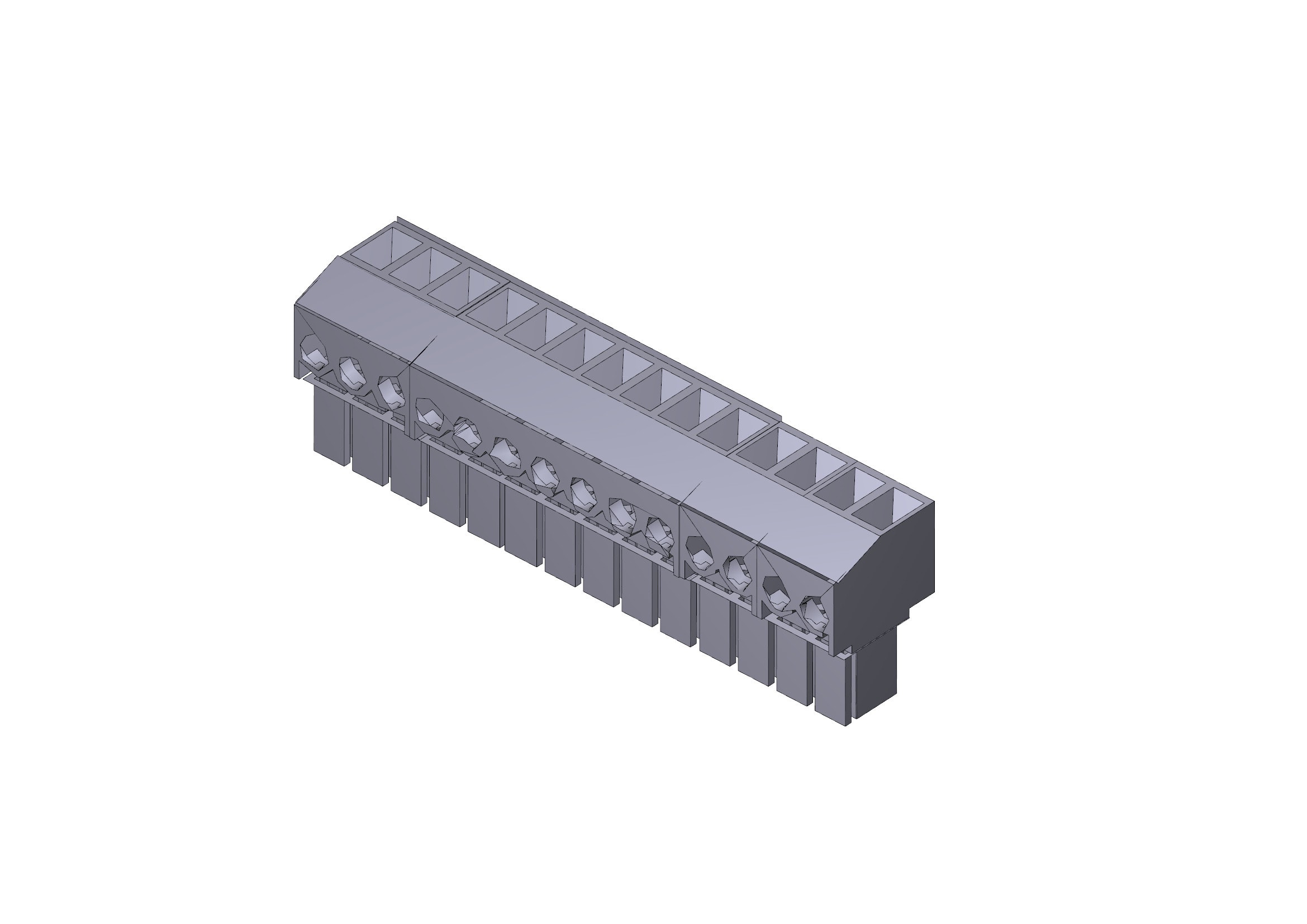 CAME - Morsettiera innesto 14 vie MTMA/01 5pz per modulo elettronico.