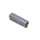 CAME - Morsettiera innesto 14 vie MTMA/01 5pz per modulo elettronico.