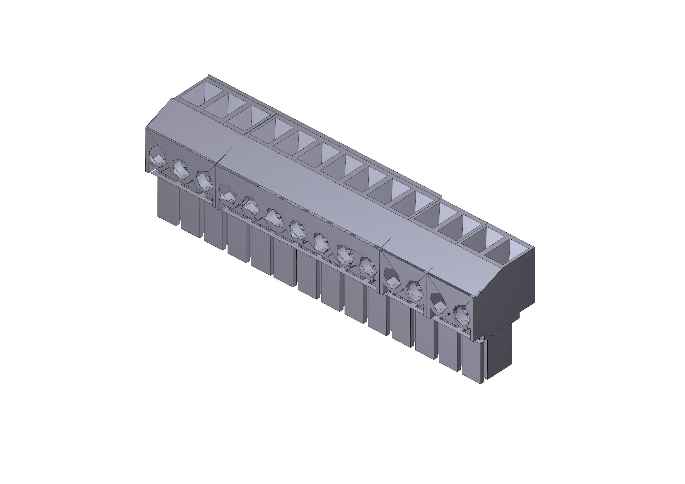 CAME - Morsettiera innesto 14 vie MTMA/08 5pz per modulo elettronico.