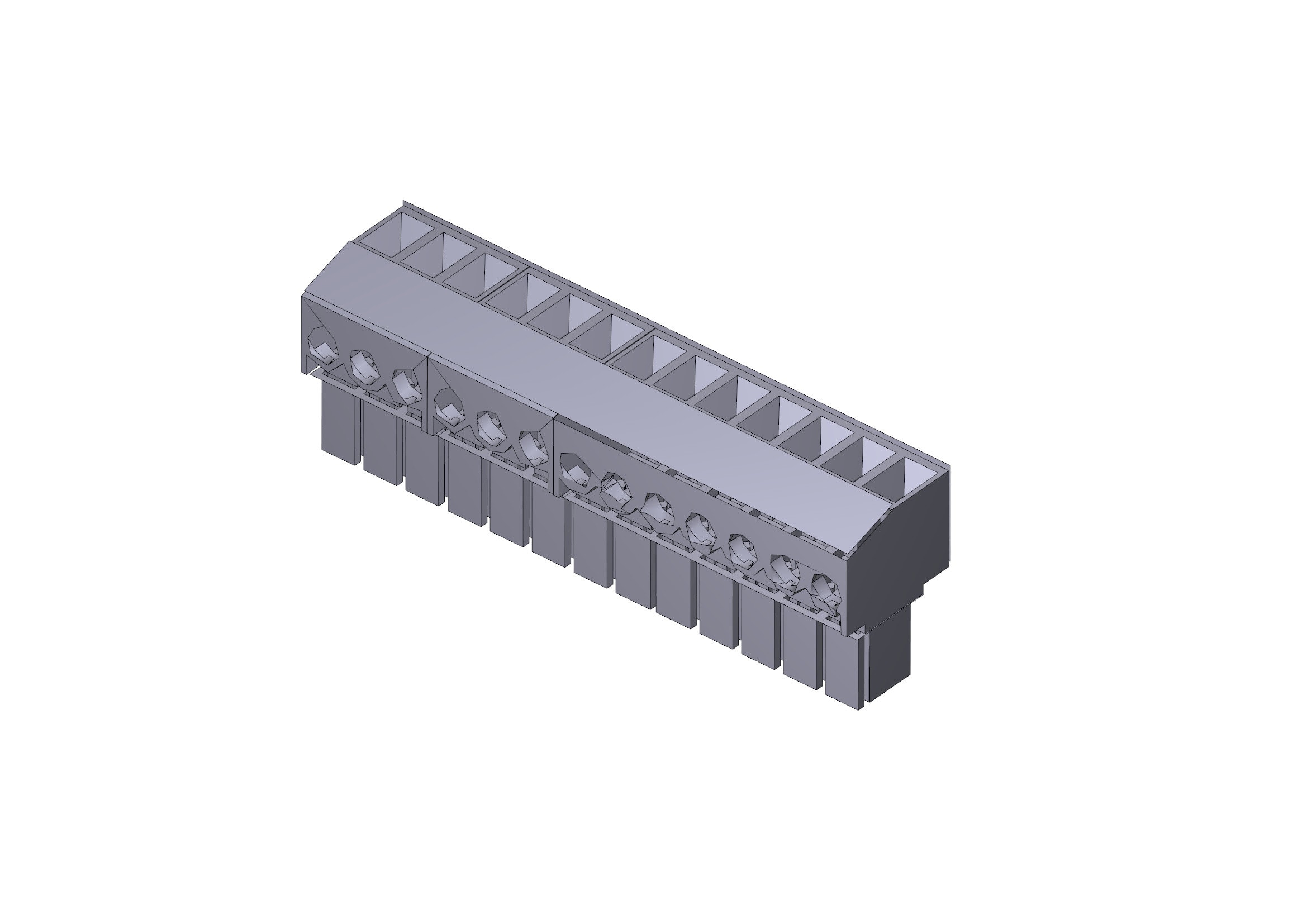 CAME - Morsettiera innesto 13 vie MTM./IP 5pz per modulo elettronico