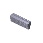 CAME - Morsettiera innesto 13 vie MTM./IP 5pz per modulo elettronico 88040-0014