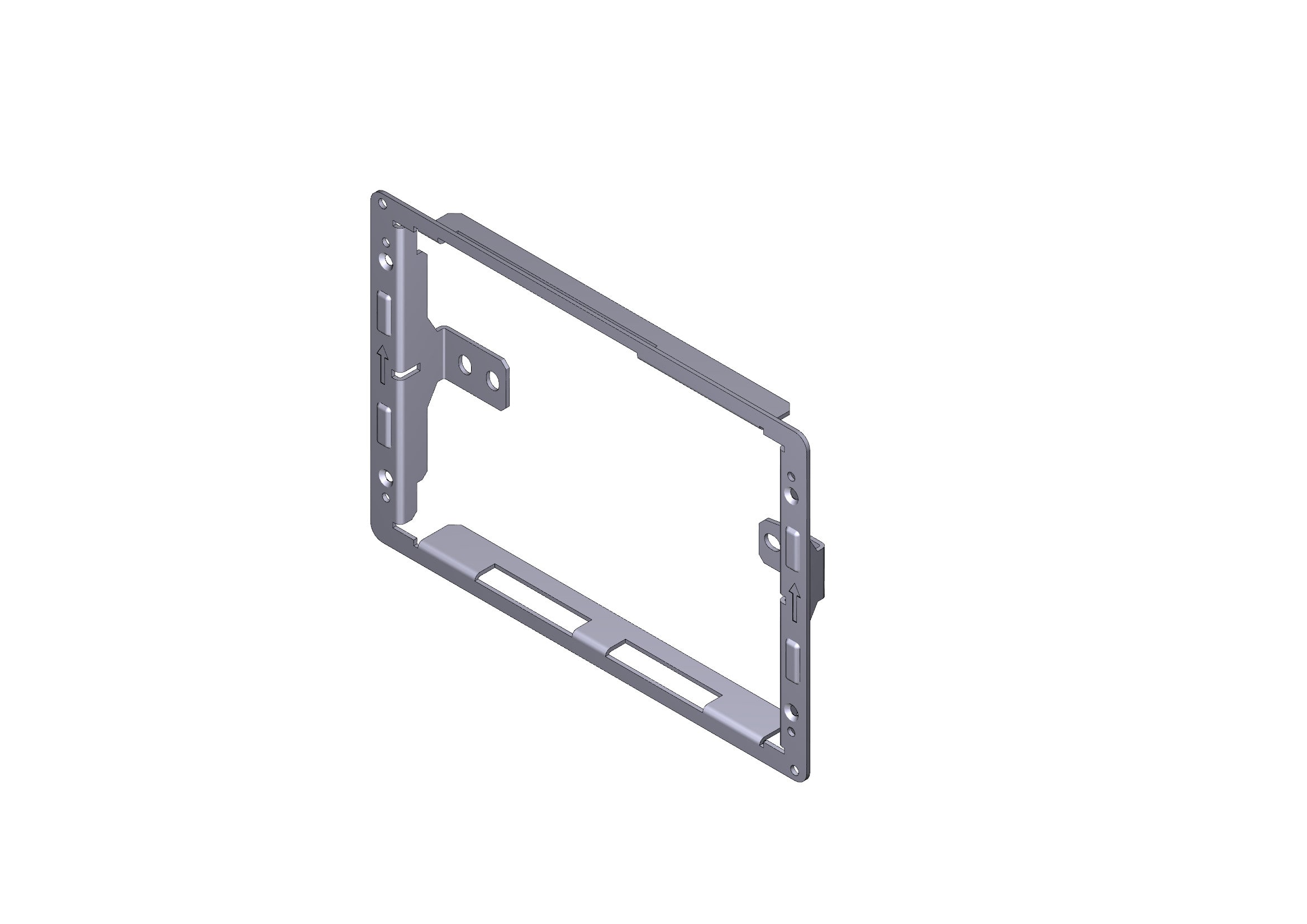 CAME - telaio da parete xts 5-8p per monitor.