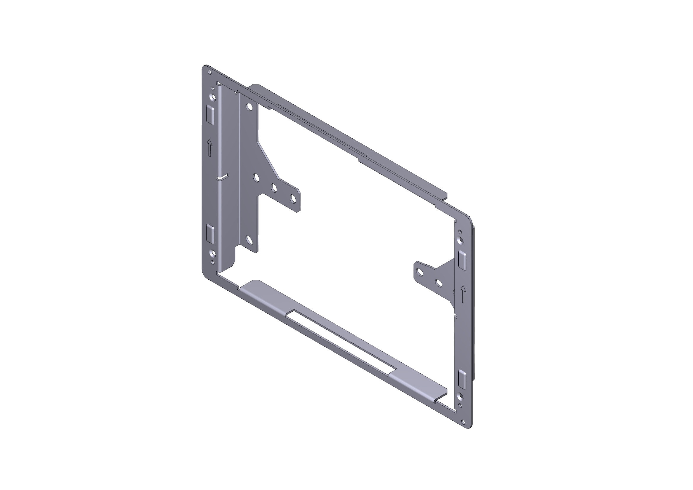 CAME - telaio da parete xts 7-8p per monitor.