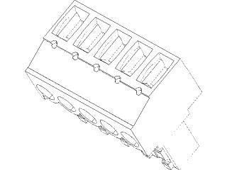CAME - MORSETTIERA AGT A  4 POLI 5PZ