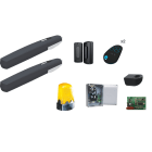 CAME - Kit pistone axi 2m 24v 2 mot - Lunghezza max anta 2m - Peso max anta 200kg.