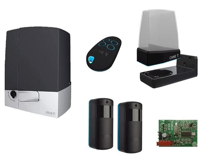 CAME - Kit scorrevole BXV Plus 400kg 24V BUS. 8K01MS-056