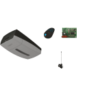 CAME - Superficie massima porta 18 m² - Forza di trazione 1000 N KIT automazione motore 24V VER10K01.