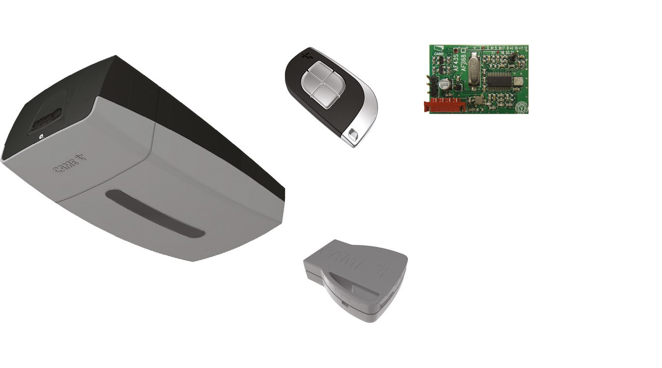 CAME - Superficie massima porta 21 m² - Forza trazione 1300 N - KIT VER PLUS CONNECT VER13K06