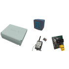 CAME - Kit gestione accessi temporanei: gateway GSM AC, RBE 230, tastiera filare e accessorio RCXN. Sistema Quick&Easy Access GSM.