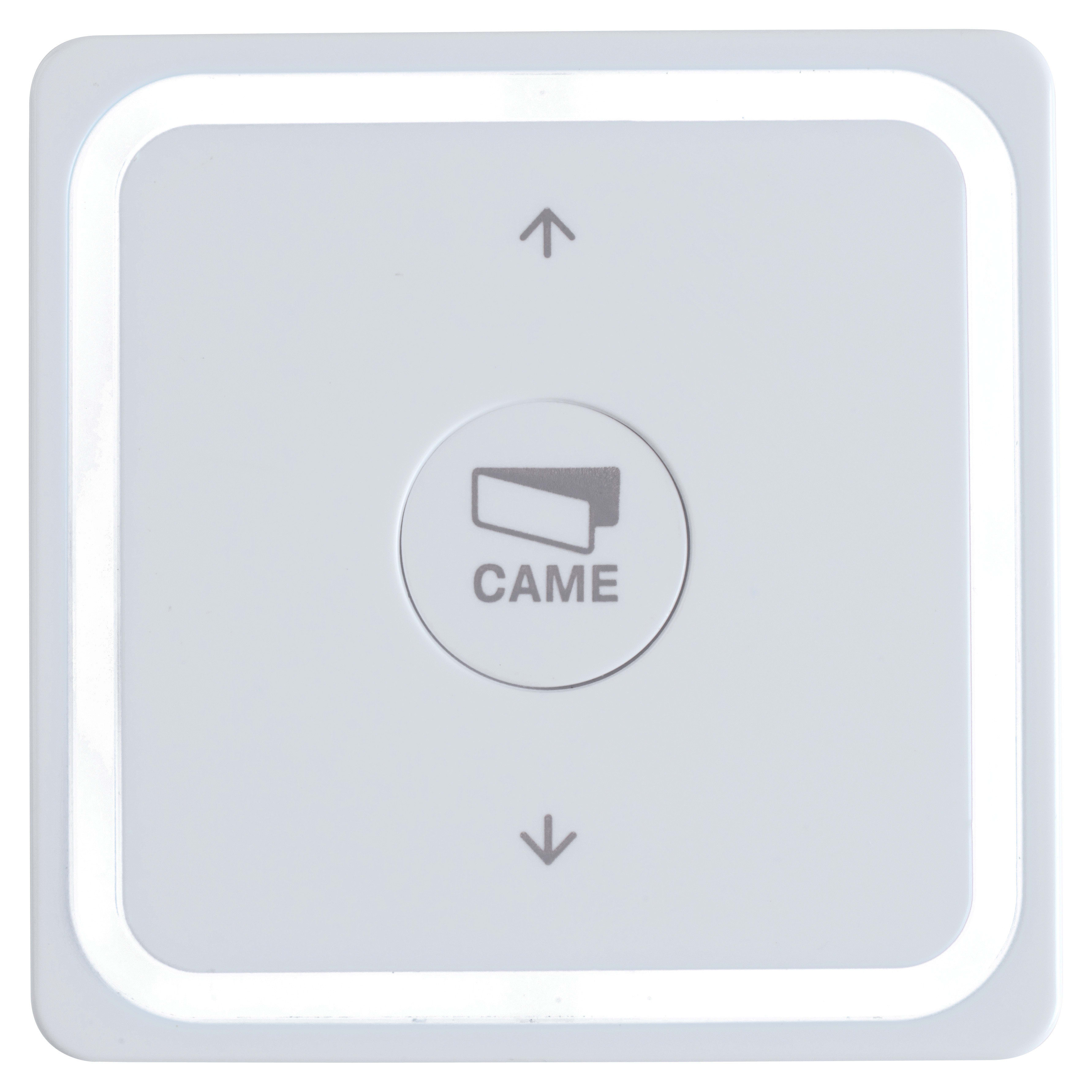 CAME - Trasmettitore 433,92 MHz 1 canale con supporto a parete VIVALDI.