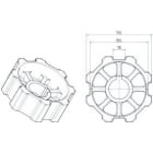 CAME - Ottagonale 102x2mm.