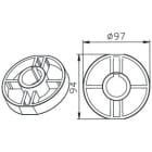 CAME - Tondo 102,5 x 2.5 mm.