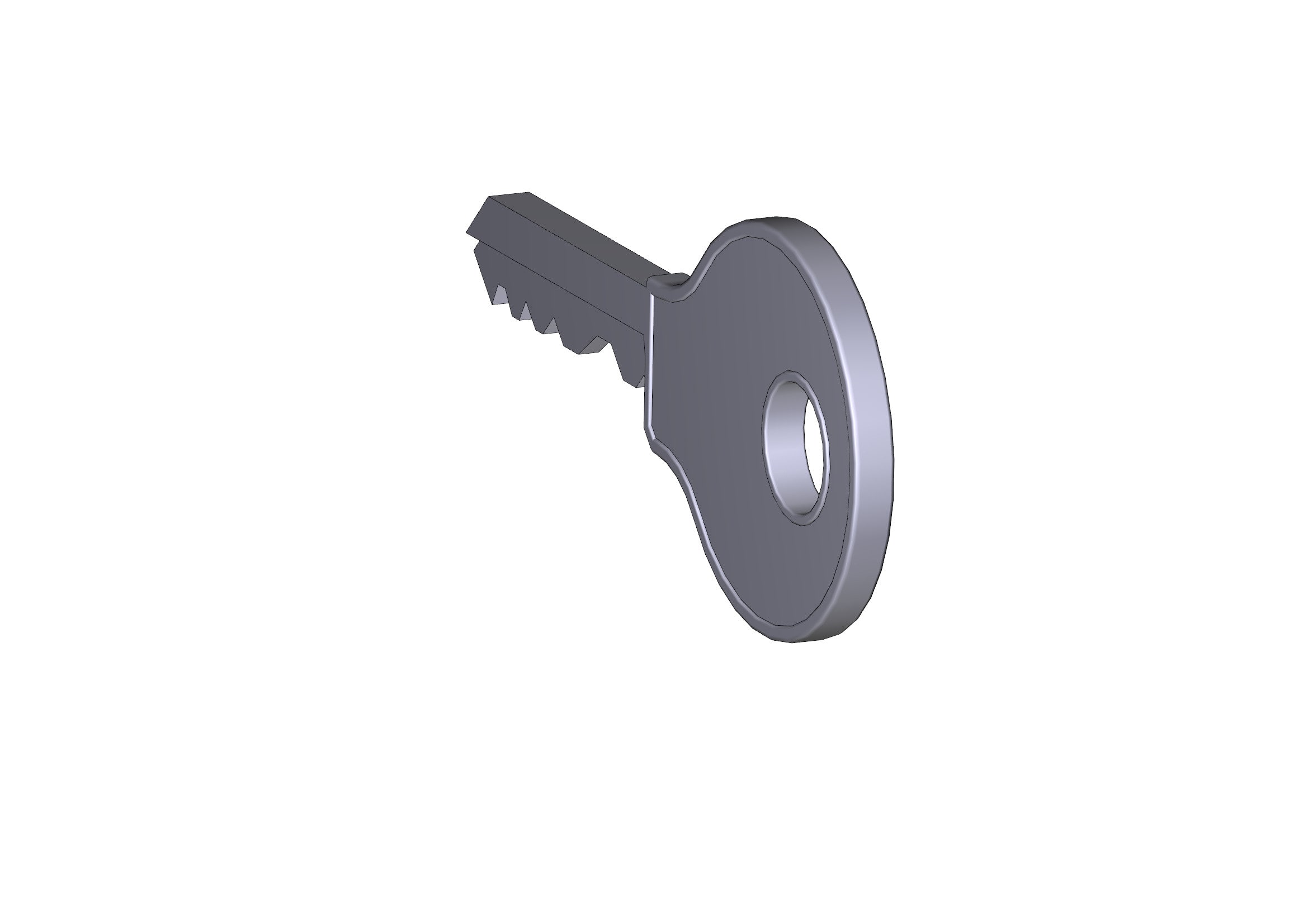 CAME - chiave grezza set-j viro per selettore a chiave
