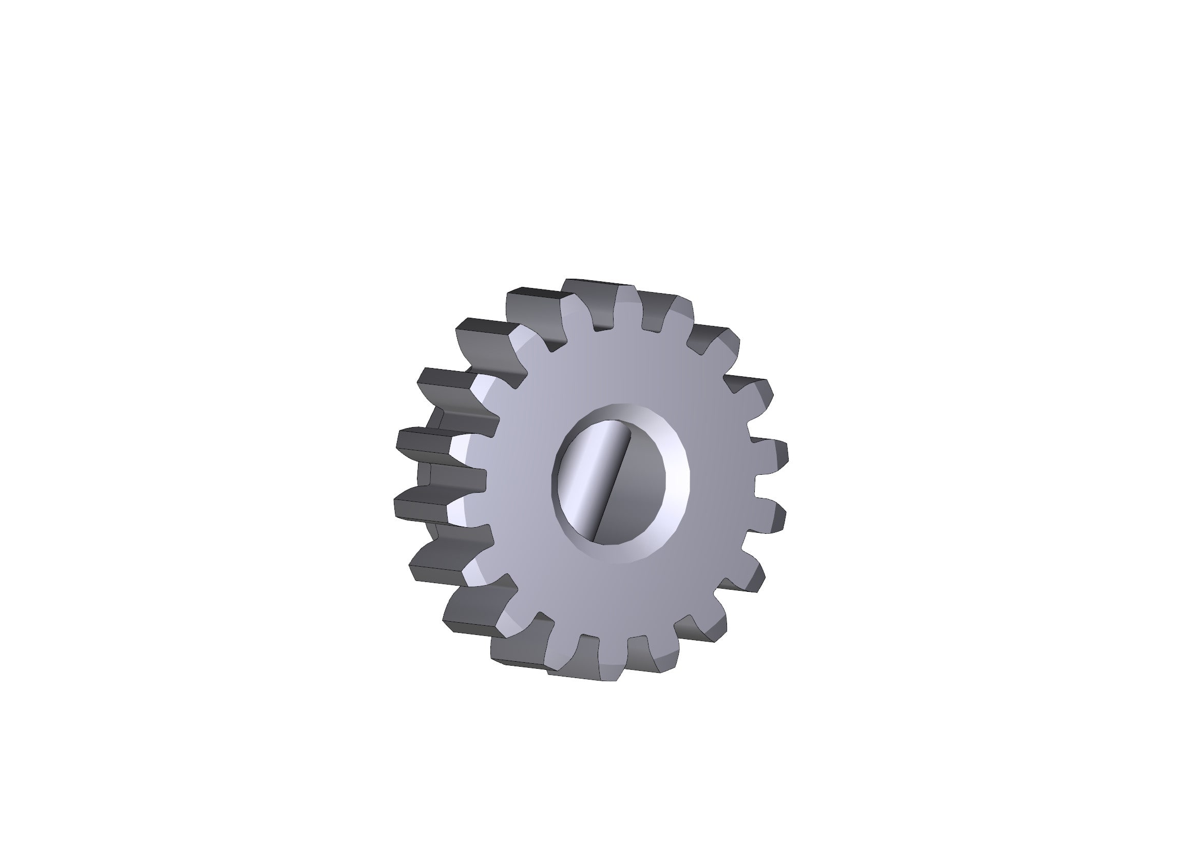 CAME - pignone bk bks m=4 z=18 per motoriduttore