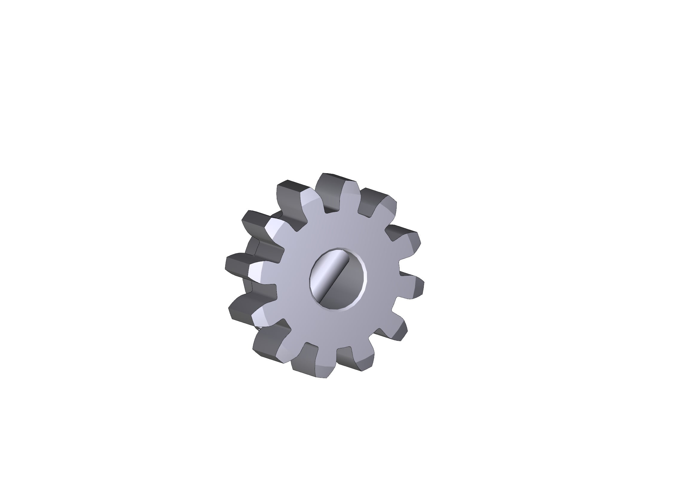 CAME - pignone per motoriduttore bk bks m=6 z=12