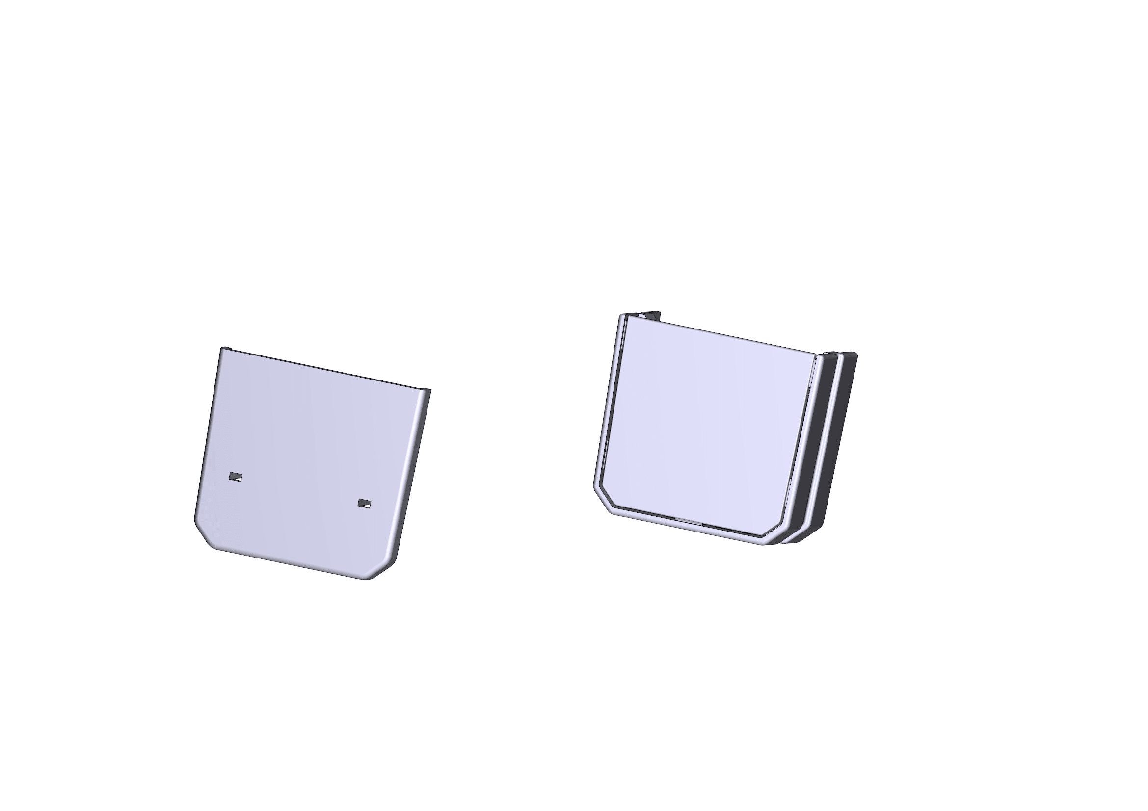 CAME - Tappo sx + fascetta voilà per automazione esterna a 24 V.