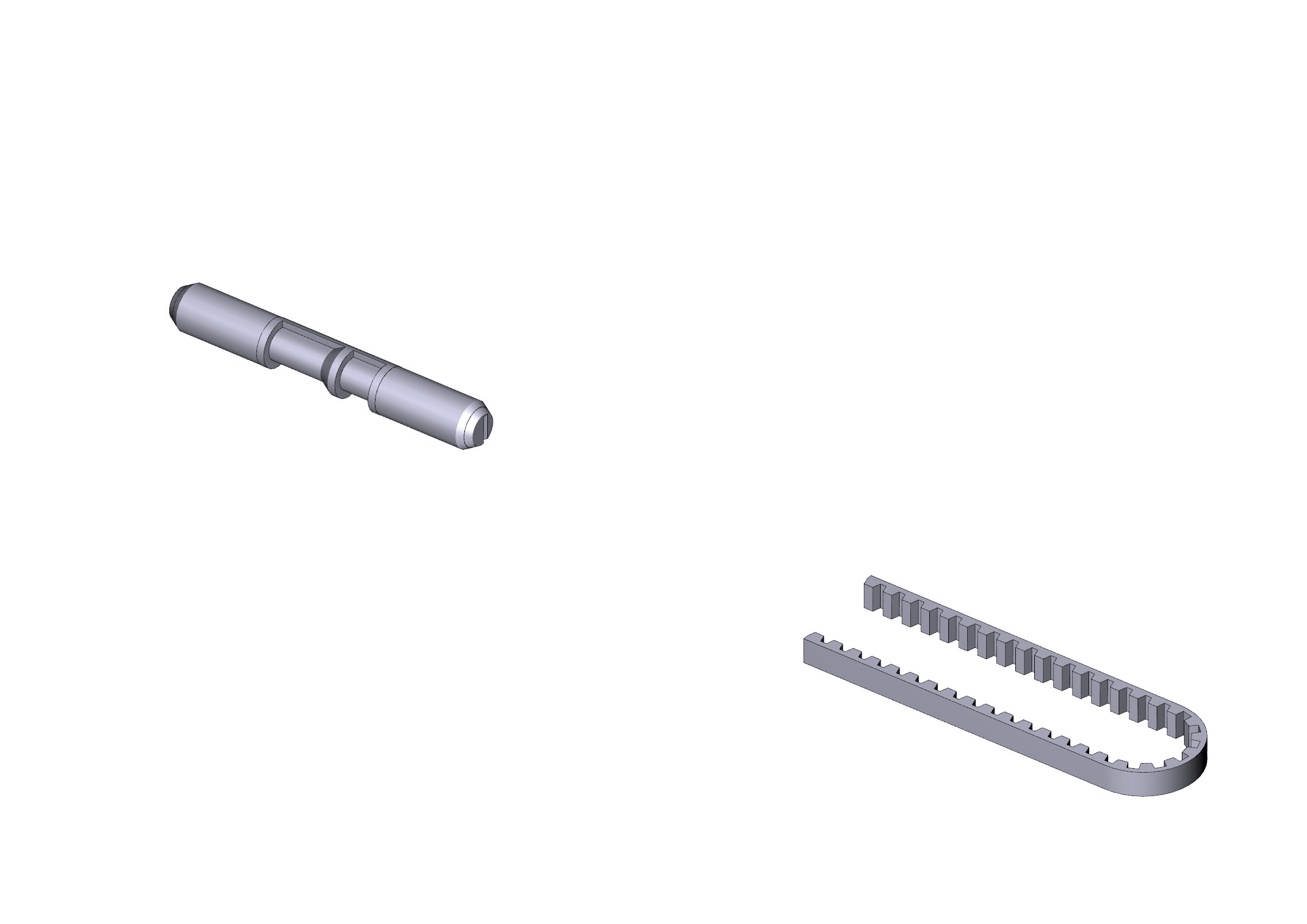 CAME - Cinghia trasmissione V0688 per guida L=7,7M.