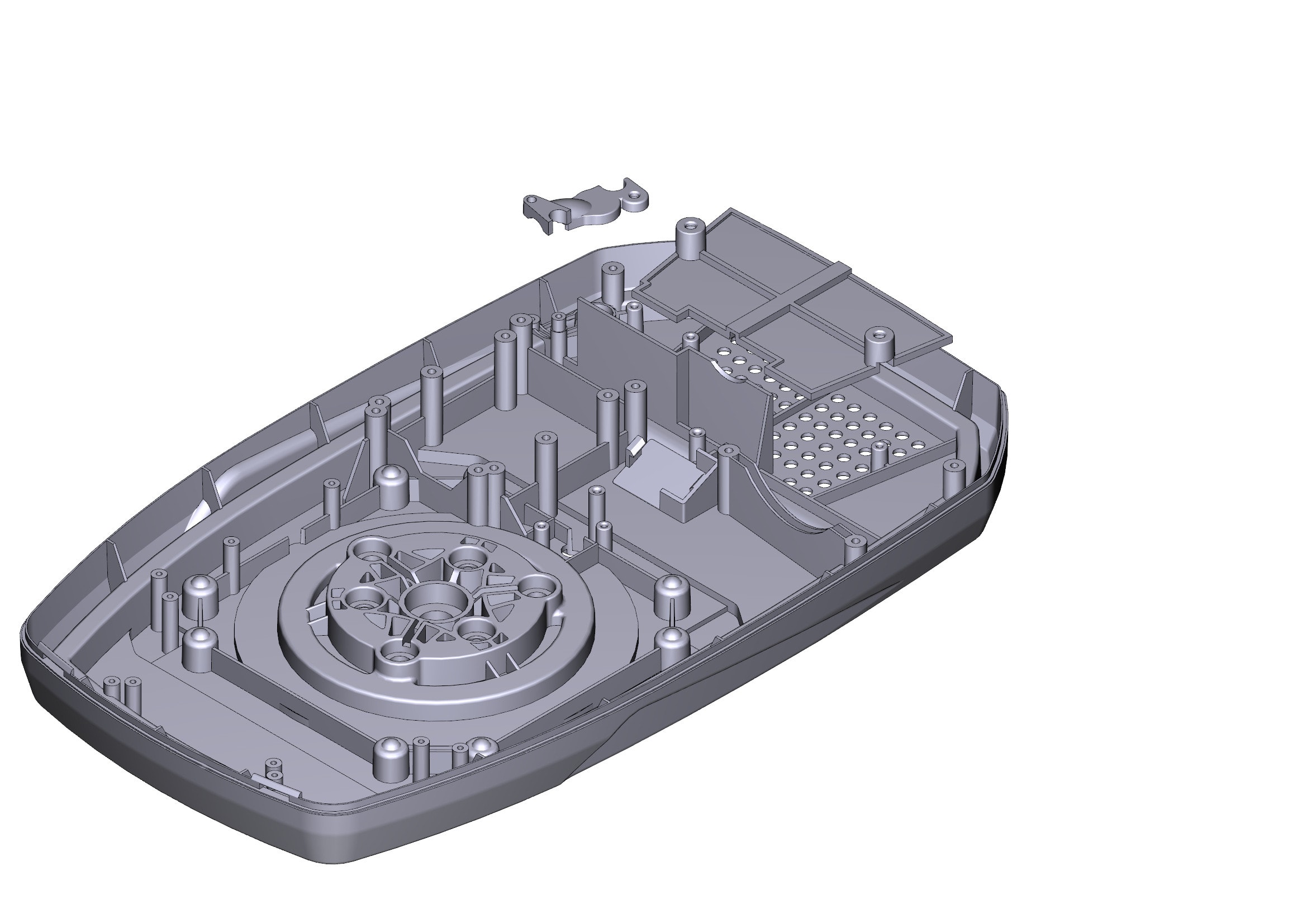 CAME - Base motoriduttore V6000 per automazione completa scheda elettronica.