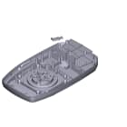 CAME - Base motoriduttore V6000 per automazione completa scheda elettronica.