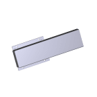 CAME - Flangia attacco asta rettangolare 60x40 per barriera.