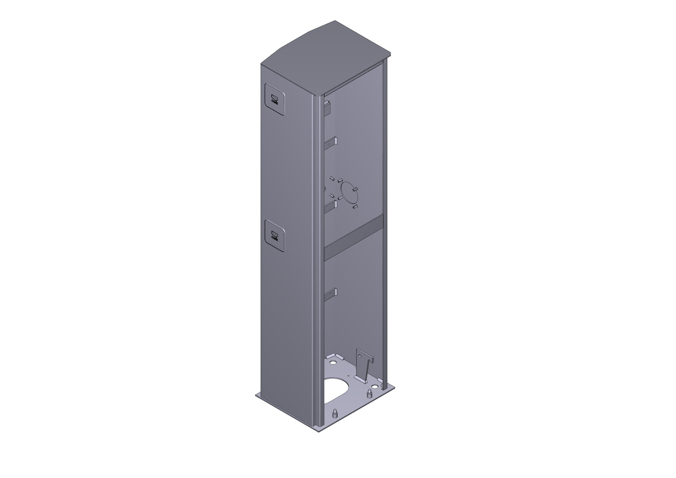 CAME - Armadio barriera G3750 G4000 per barriera.