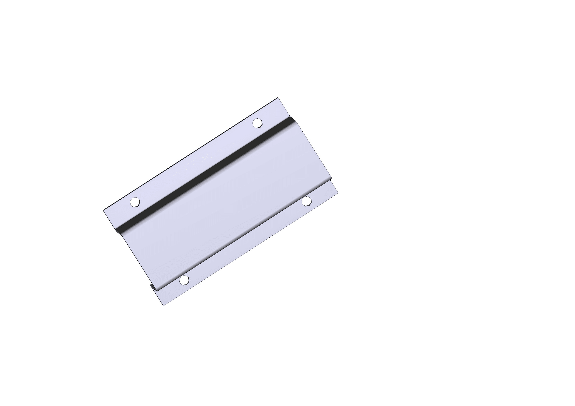 CAME - Flangia attacco asta 60x40 g2500 per barriera.