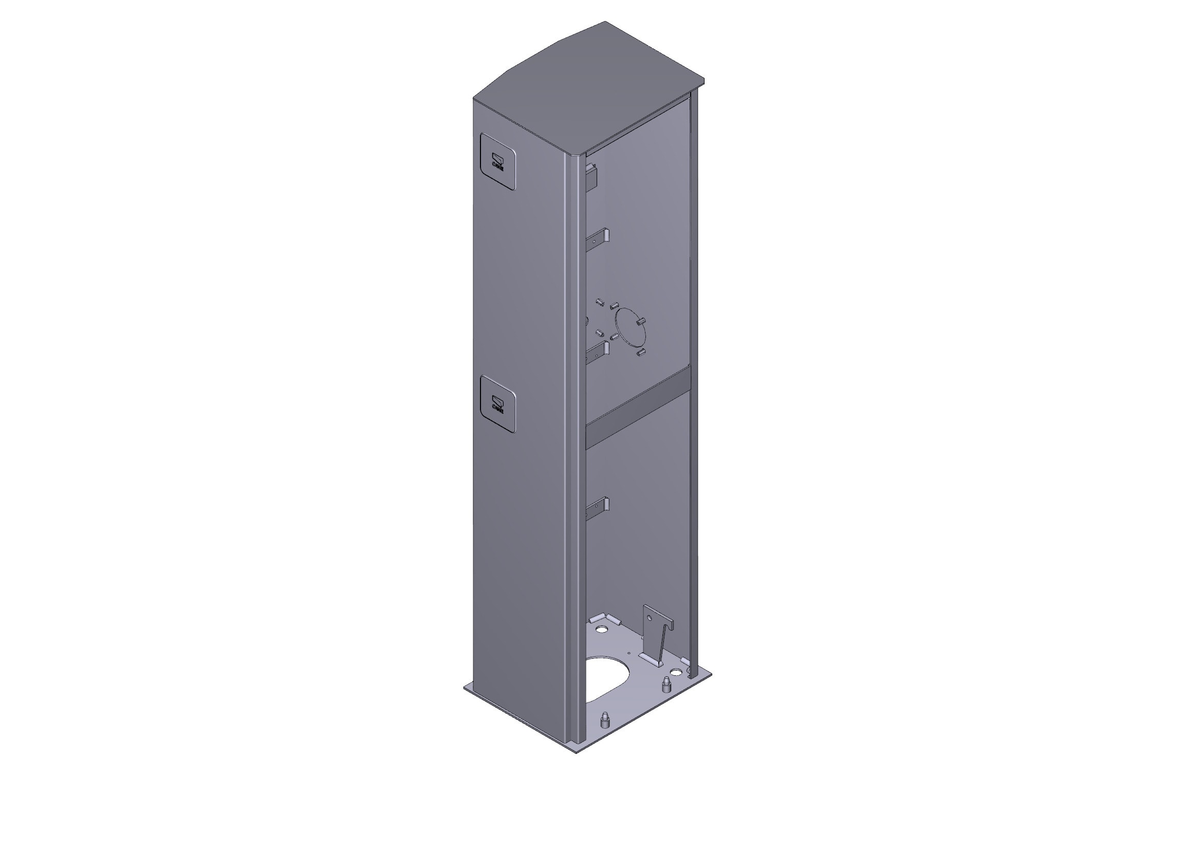 CAME - Armadio barriera G2500.
