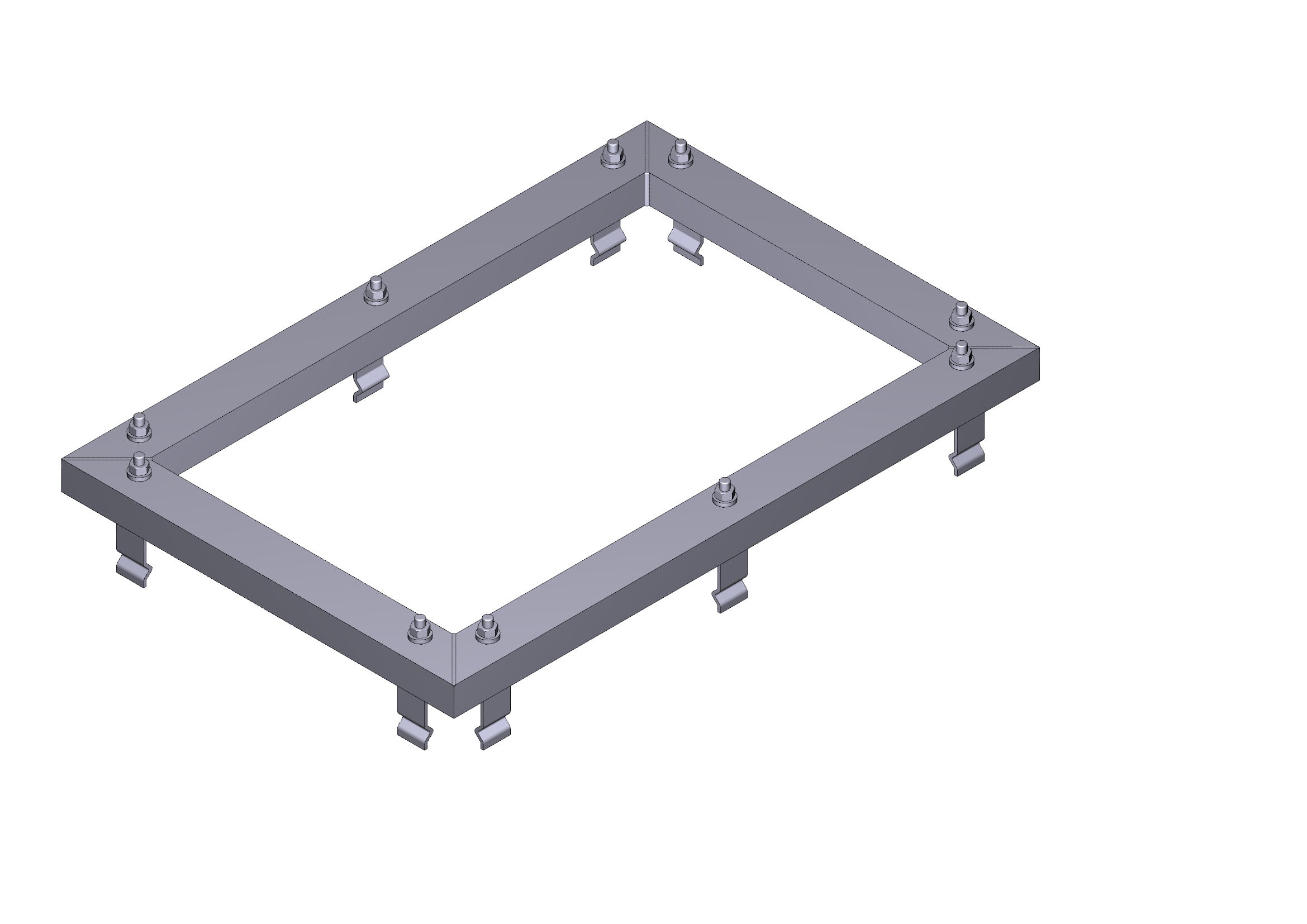 CAME - Base ancoraggio barriera G12000.