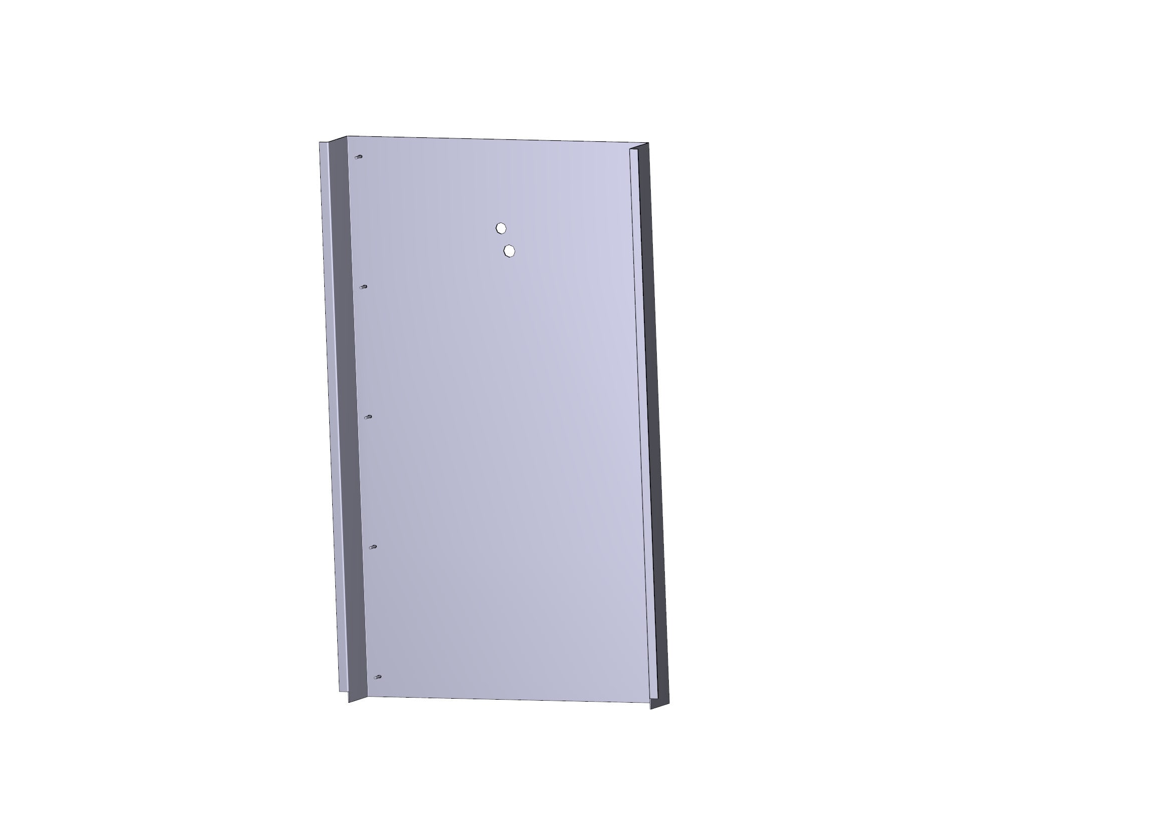 CAME - fianco armadio lato sblocco g12000 per barriera.