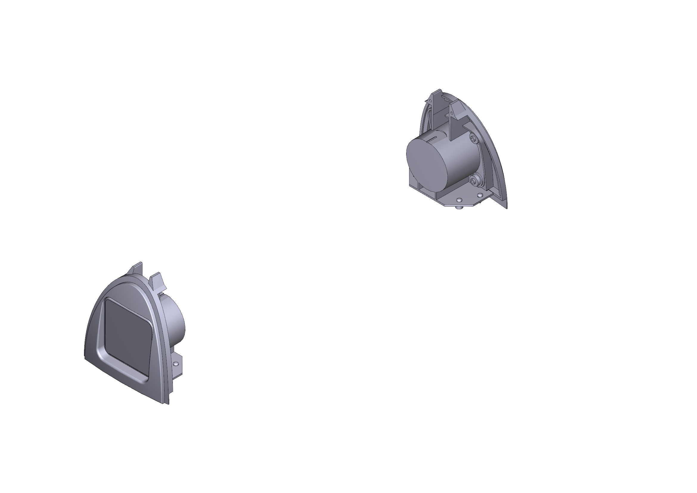 CAME - Supporto accessorio Gard 8.