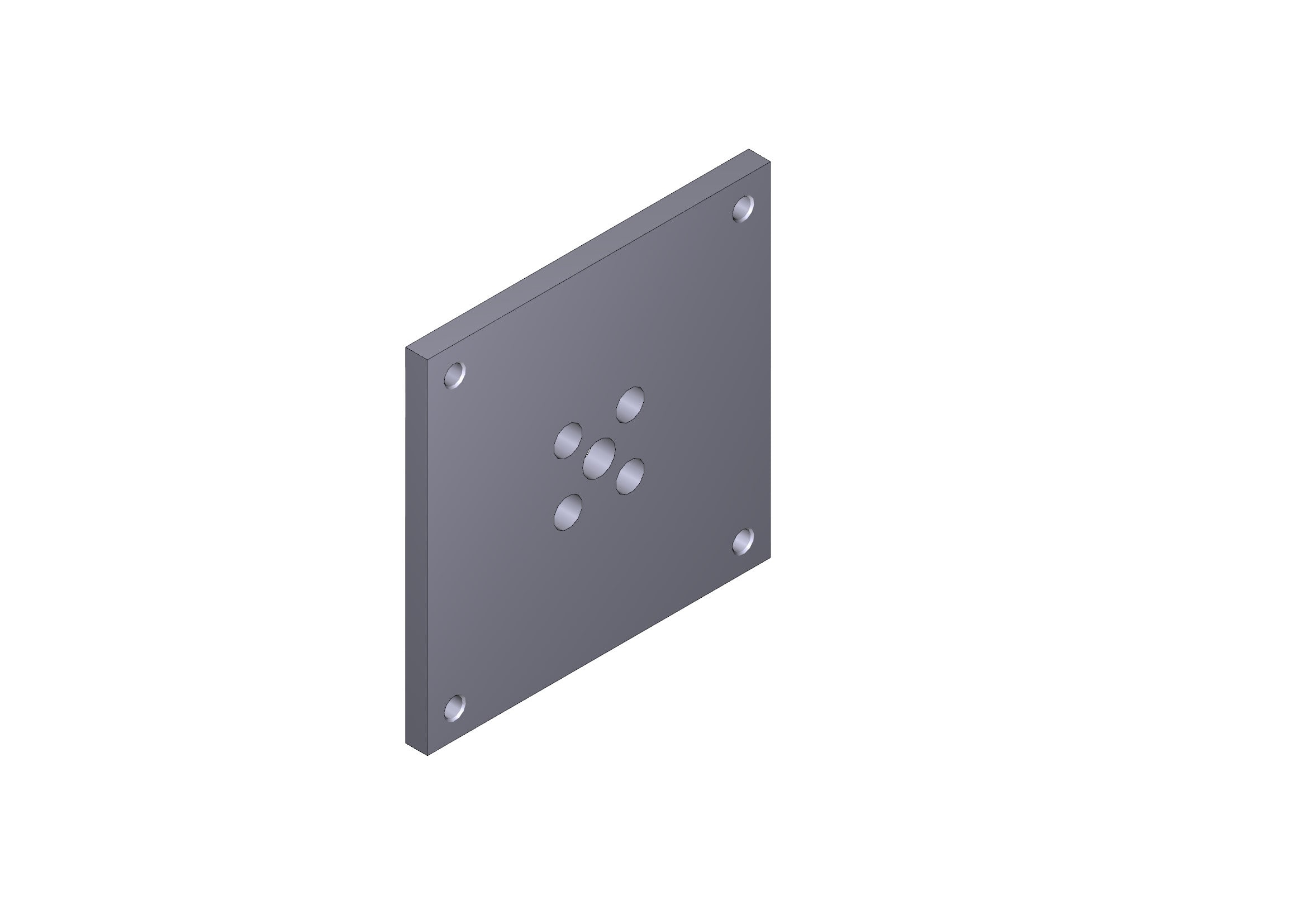 CAME - Piastra albero motoriduttore Gard 4.