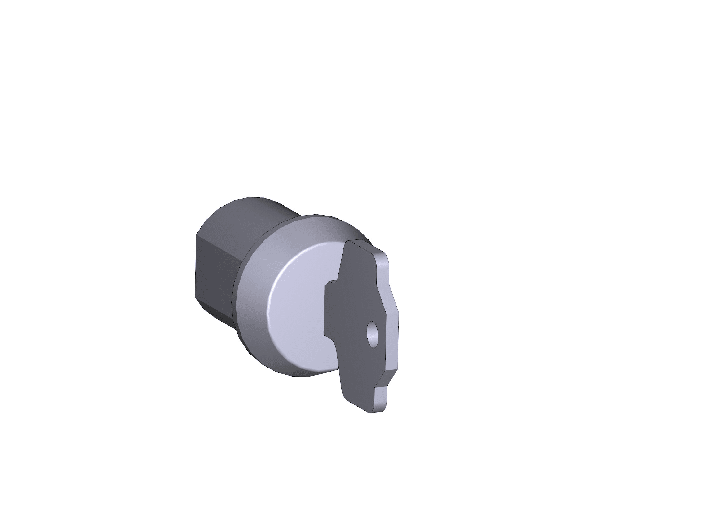 CAME - Gruppo serratura Gard-Stylo per motoriduttore 24V con encoder.