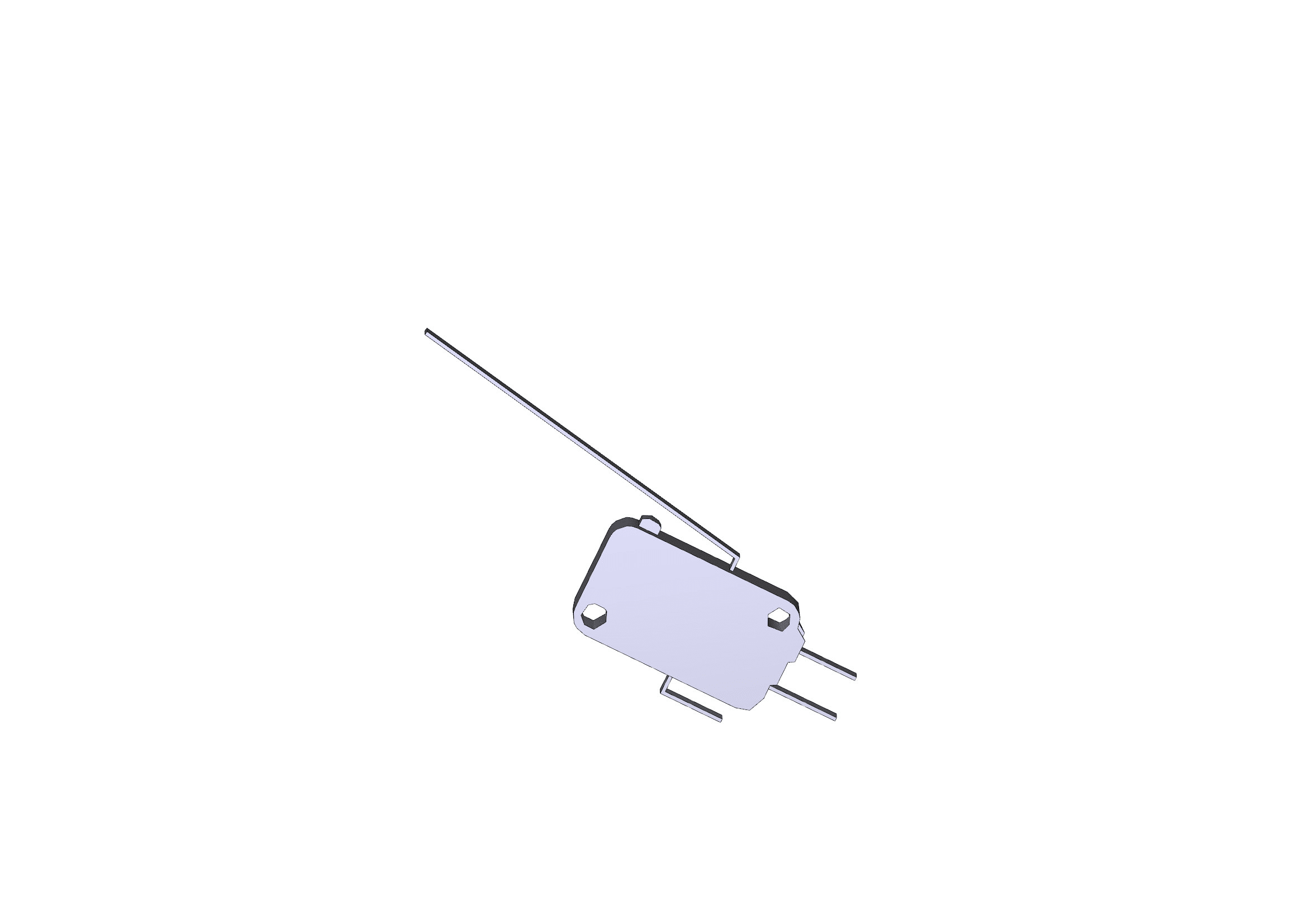 CAME - microinterruttori leva lunga 10pz.